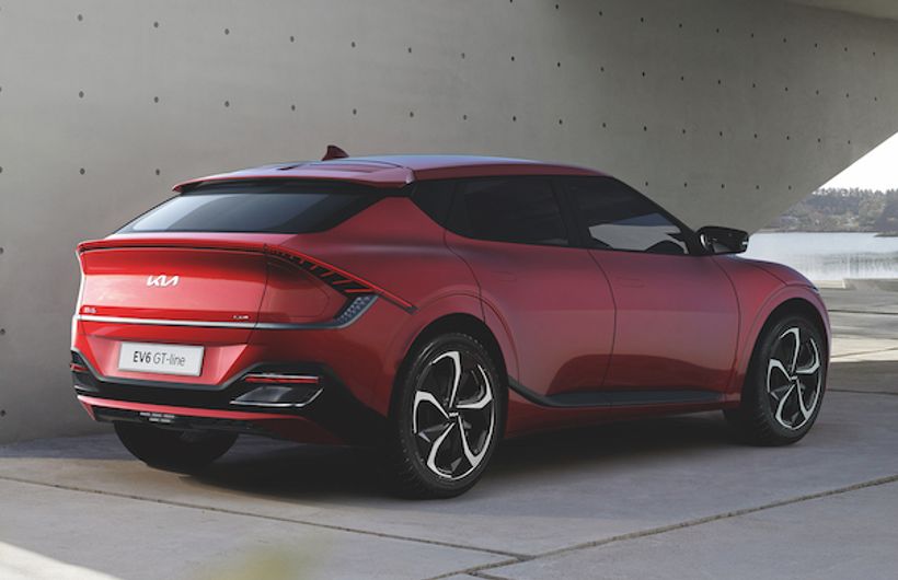 Kia EV6 exterior rear